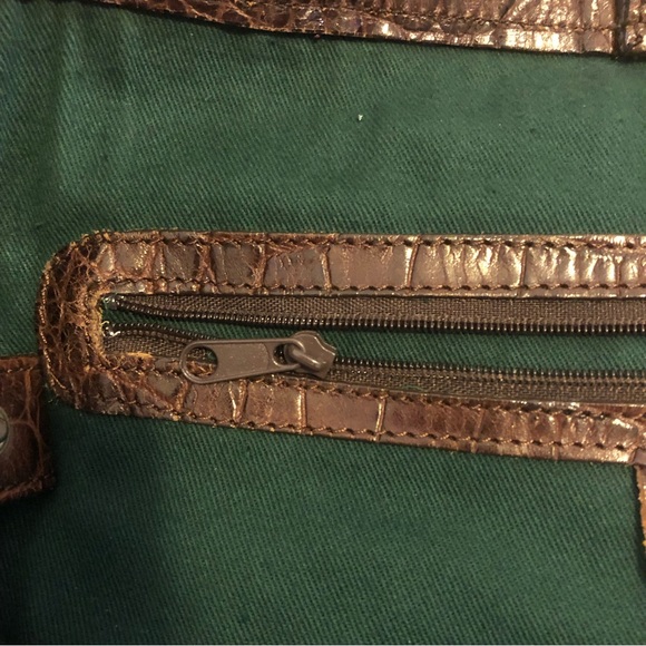 CRISTIAN Italian Leather, Large Purse, Dark Brown - Picture 6 of 6